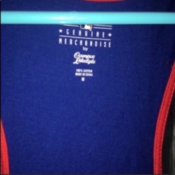 MLB Texas Rangers Tank - Picture 4 of 6